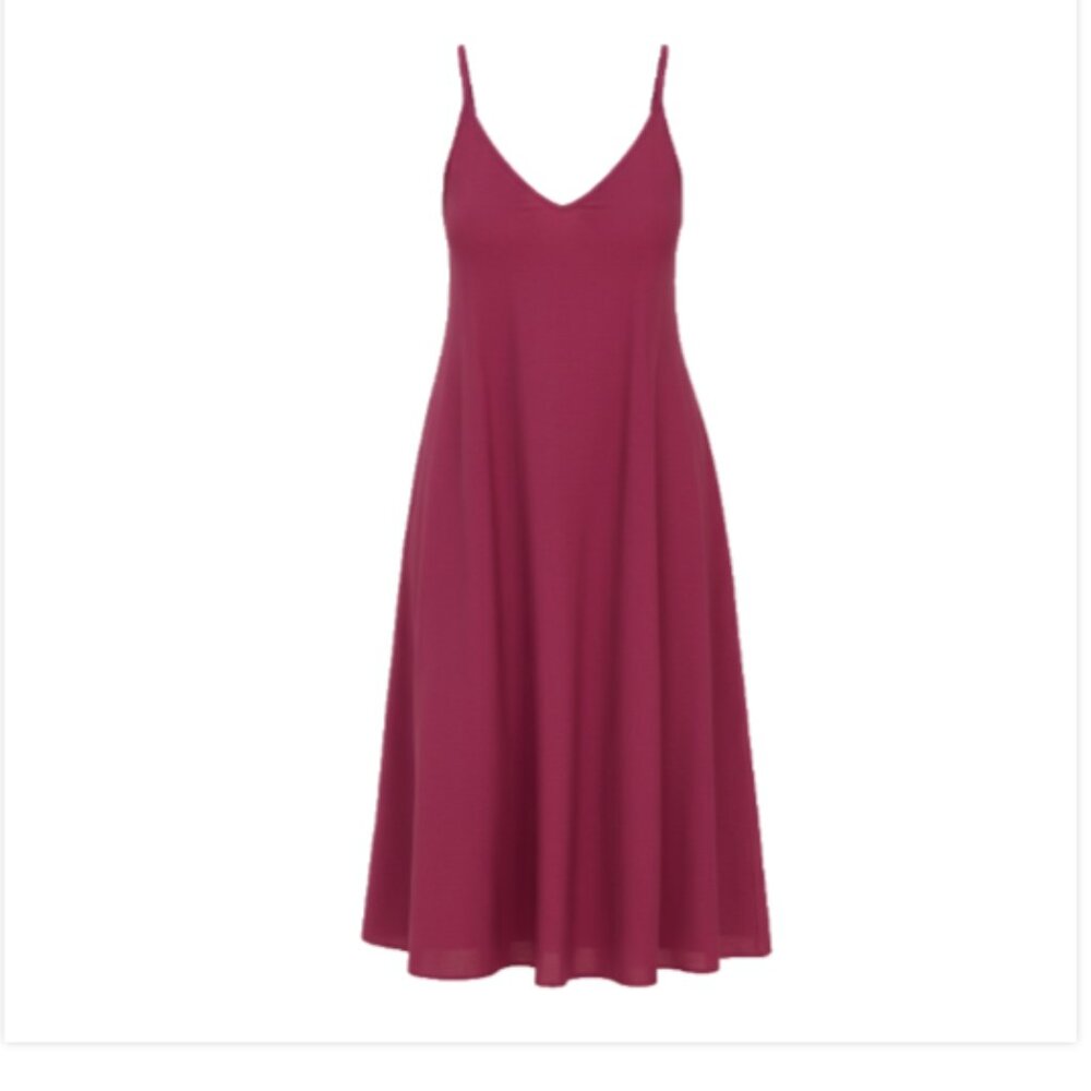 Show Me Your Mumu Maxi Dress Womens M Merlot V Neck Sleeveless Formal Evening Go
